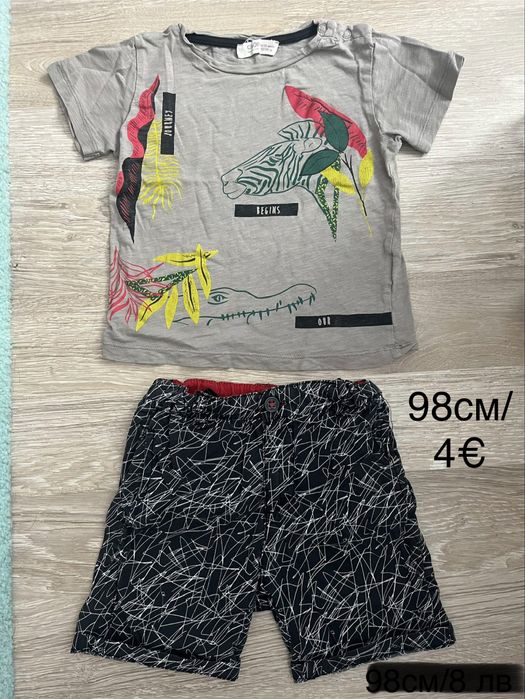 Нови Употребявани пролетни и летни дрехи за момче 98,104см