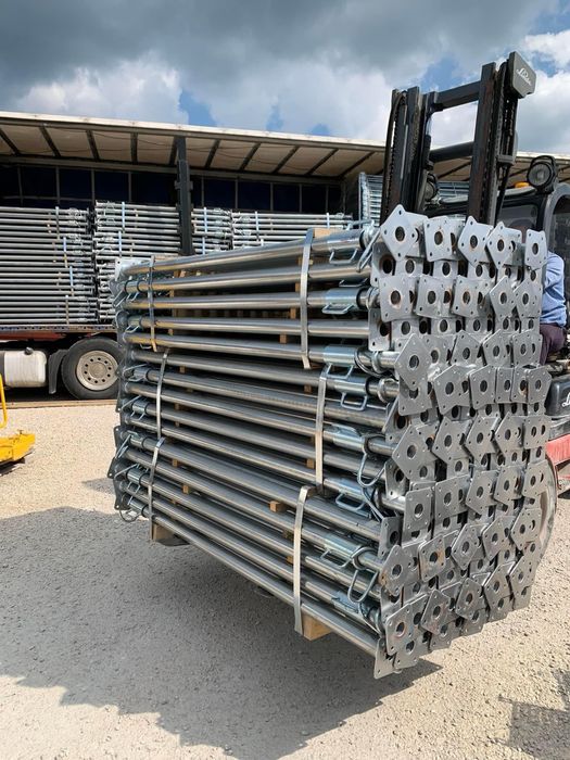 Popi metalici extensibili pre-zincati, stalpi, import china