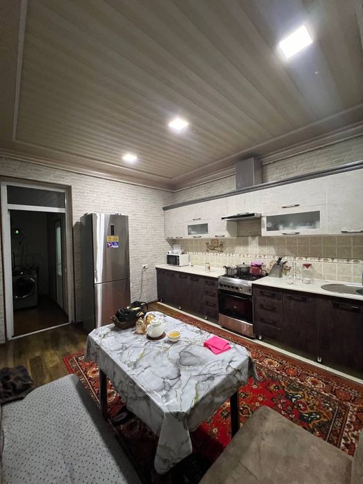 2этажа,6соток,холл+2зала+4спальни,3санузла,Кибрай,Бирлик,от ТТЗ -6,5км