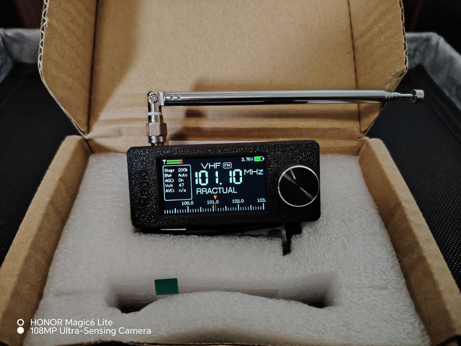 Poket Radio Scaner LSB , USB , AM , FM , MW1...MW3