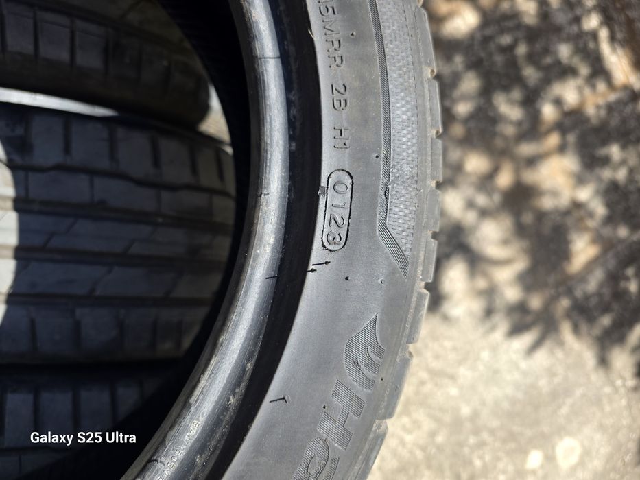 Продавам 4 броя летни гуми 225/45R17 2254517 Hankook Ханкок