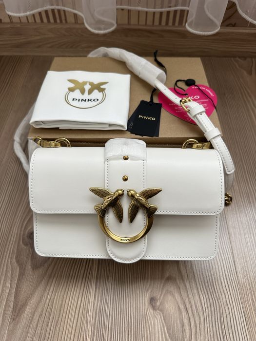 PINKO Love One Mini – оригинална кожена чанта | НОВА