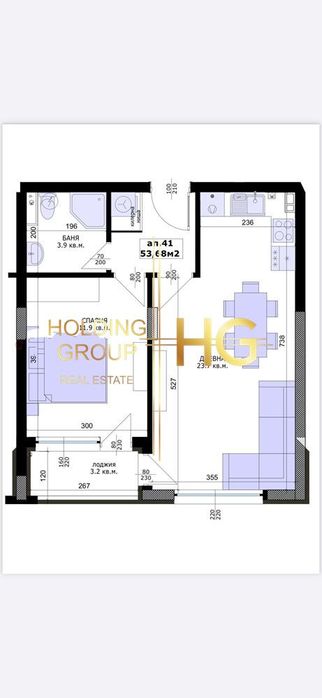 Продава се Двустаен апартамент в Варна, Младост 1 - 64 кв.м за 2329 €/кв.м - Снимка #4