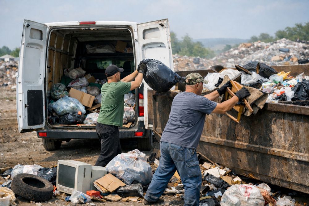 Извозване на боклуци в София – бързо и изгодно!!!
