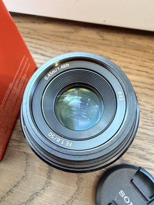 Sony FE 50mm F1.8 Obiectiv Foto Mirrorless Montura Sony E