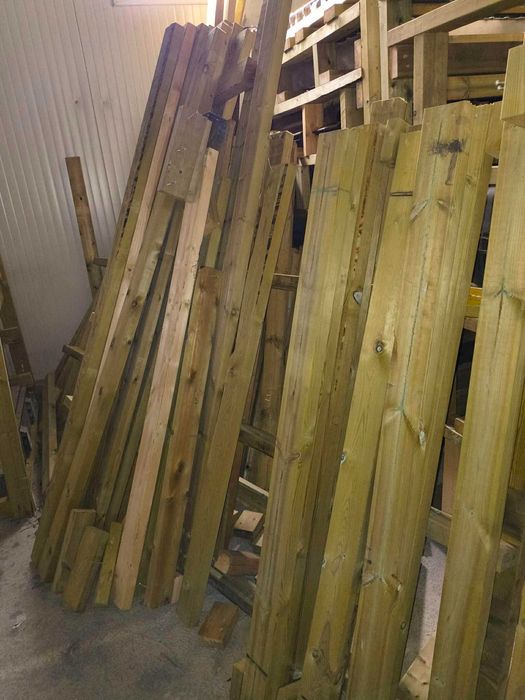 Масивни греди 4х10 см – високо качество (от палети)