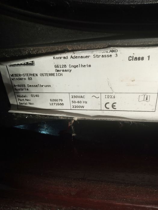 vând grătar electric weber,char broil