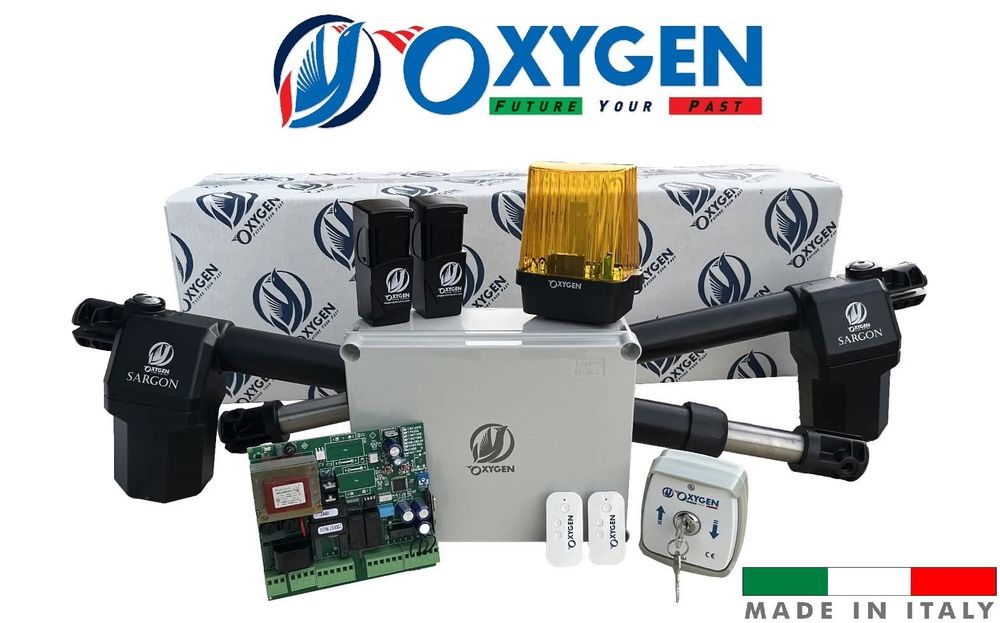 Комплект автоматизация за двукрила врата