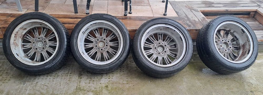 Jante originale BMW 17" BBS (Style 243) + Anvelope 225/50 R17