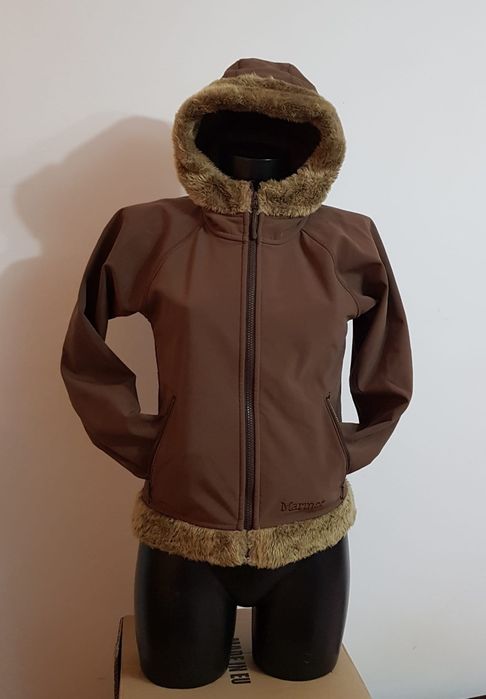 Softshell MARMOT, windstooper damă, nr S, fleece outdoor, munte, oraș