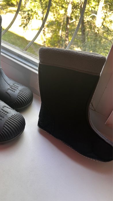 Резиновые сапожки