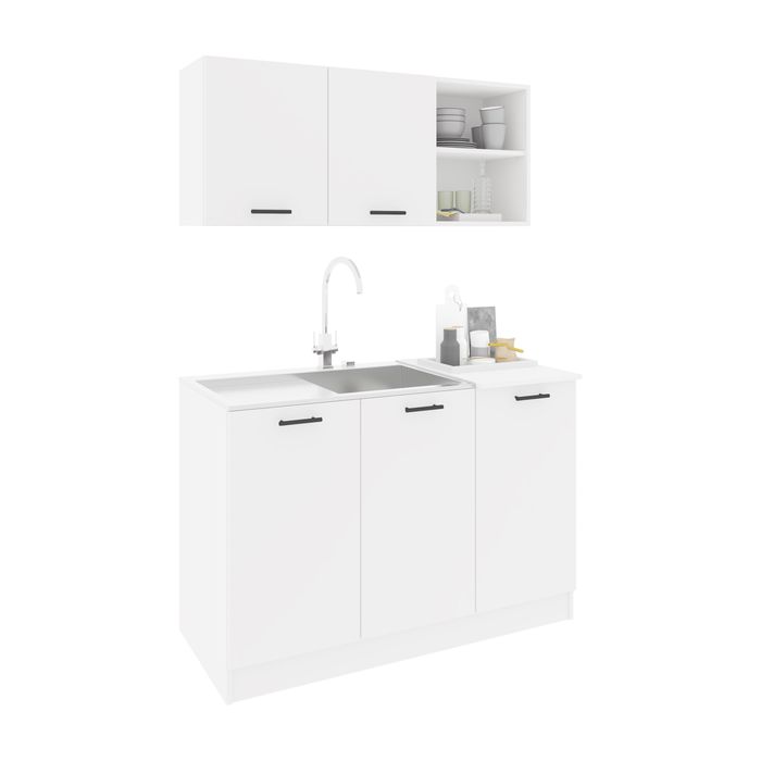 Set Bucatarie ALB 120cm