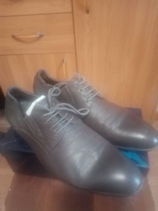 Туфли мужские кожаные