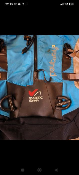 Rucsac Millet albastru 35 litri drumeție munte escaladă