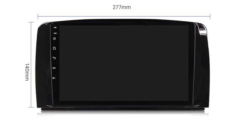 Navigatie Android 14 Mercedes R300 2007 - 2011 1/8 Gb CarPlay +CAMERA