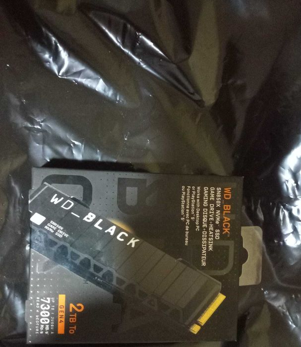 SSD WD Black SN850X Heatsink 2TB