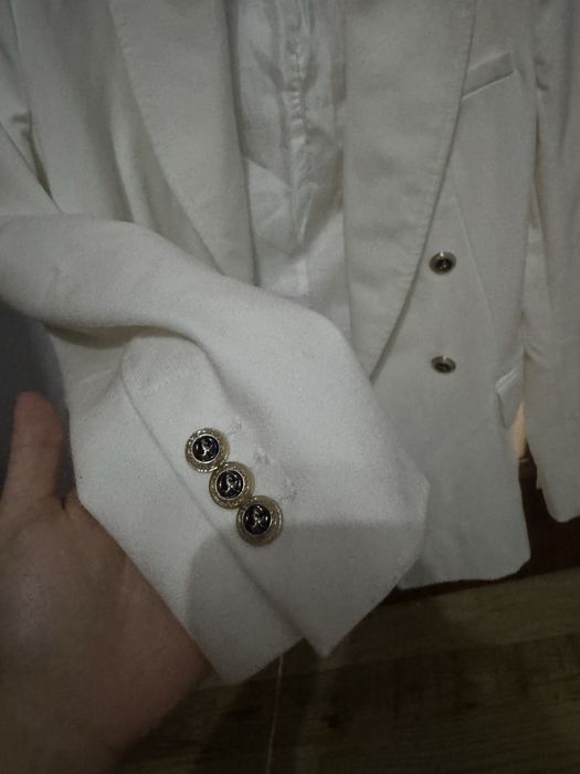 Zara бяло сако xs