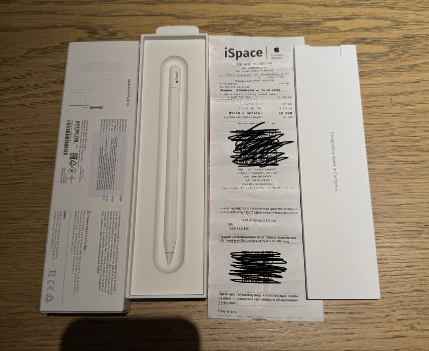 Apple Pencil USB-C — абсолютно новый