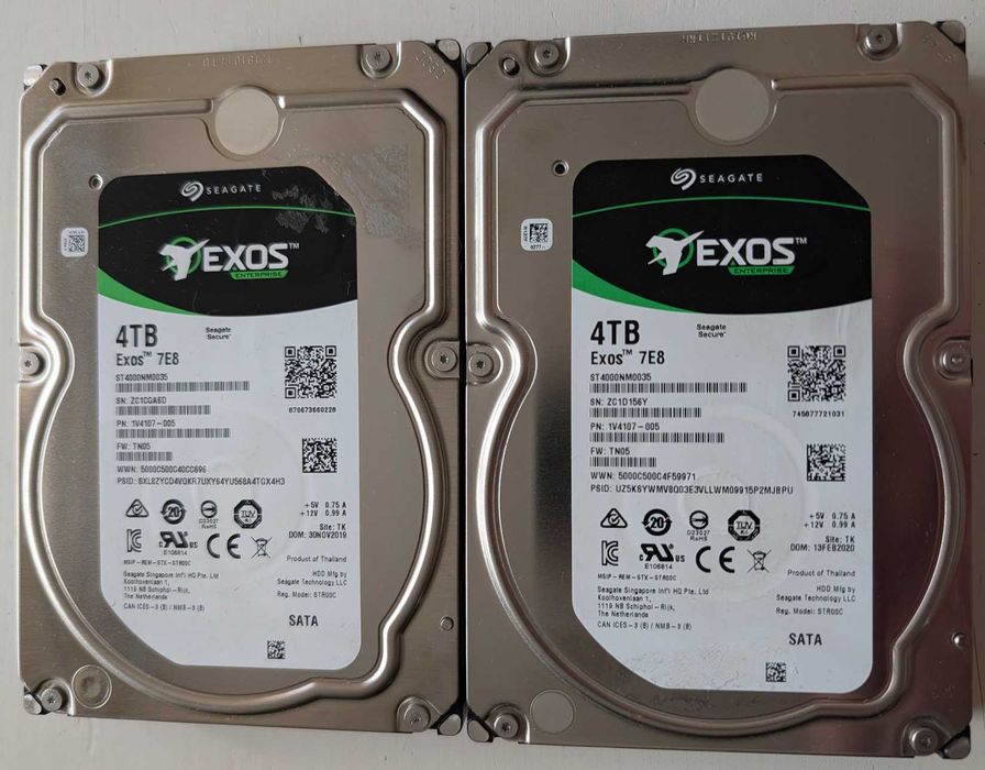 Synology DS220+ | 18GB RAM | 2 x 4TB Seagate Exos 7E8 Enterprise