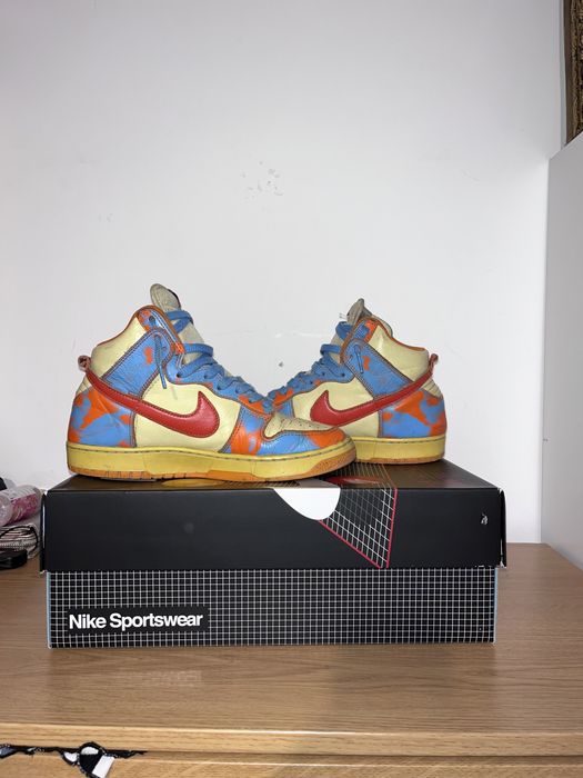 Dunk High Acid Wash