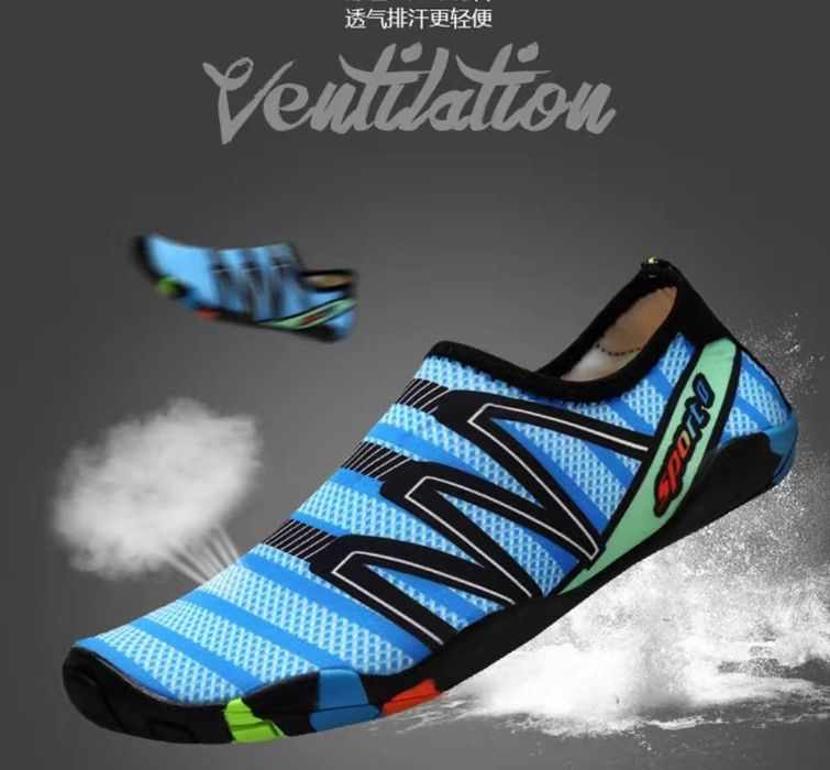 Универсальная обувь, быстросохнущие кроссовки из эластичной ткани для