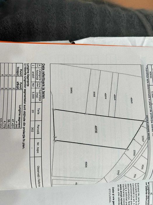 Teren 5000mp mun. Tulcea