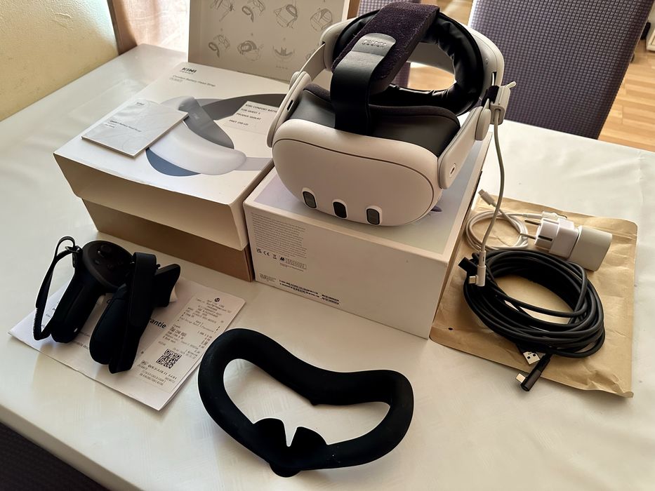 Meta Quest 3 512GB Deadpool VR, Metro, Beat Saber– pachet complet, PCVR ready