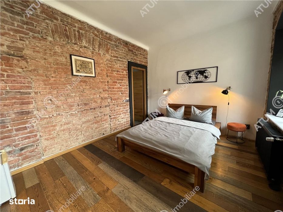 Doua studiouri renovate la etajul 1 zona Centrala\/Pietonala din Sibi