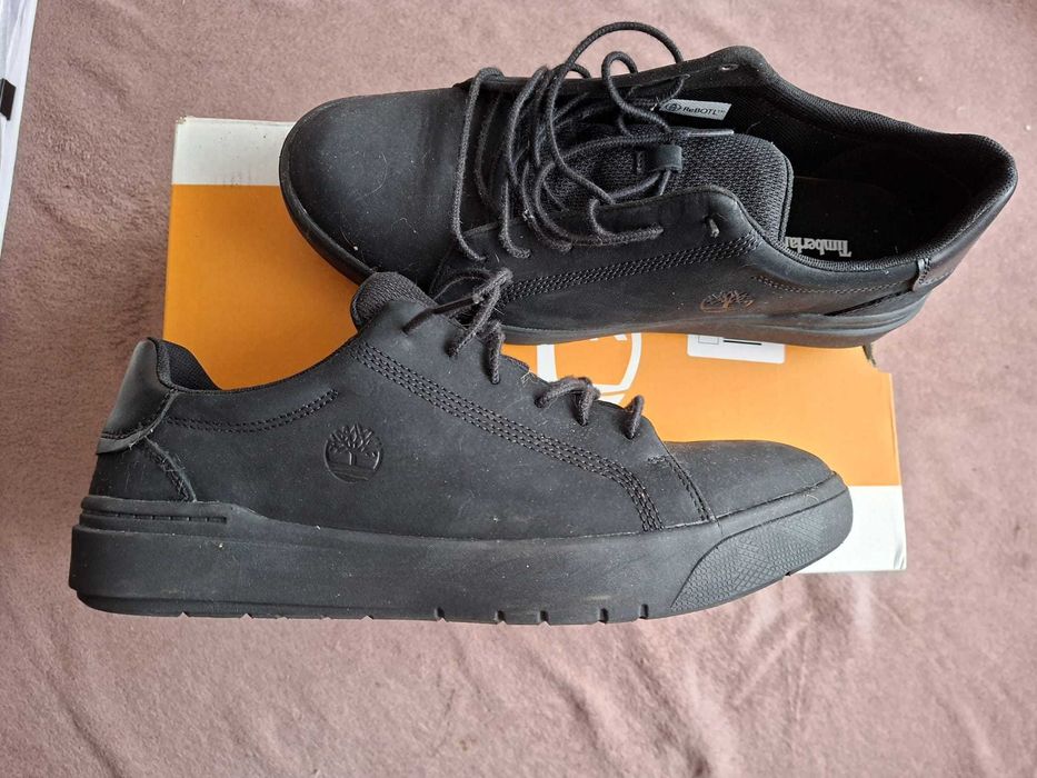 Pantofi sport piele Timberland 44,5 negru nou