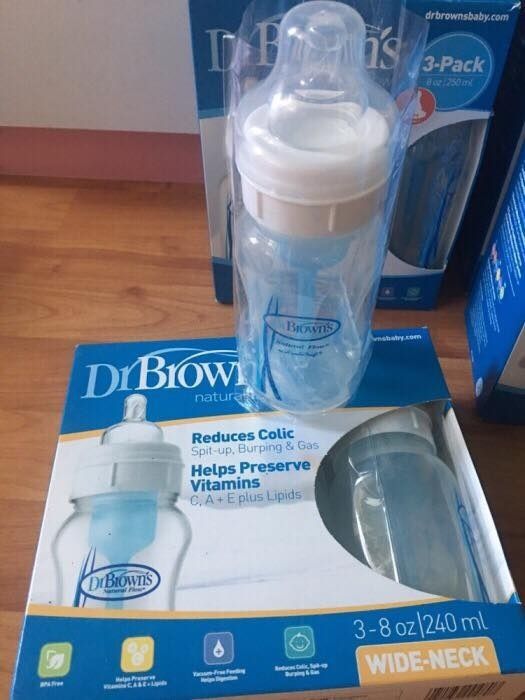Бебешки бутилки Dr.Brown’s и биберони