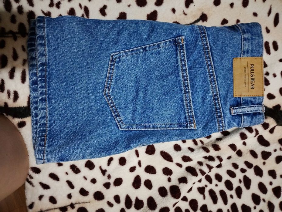 Fusta denim scurta