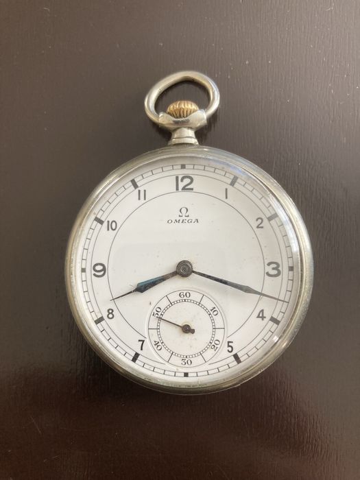 Оригинален швейцарски джобен часовник Omega