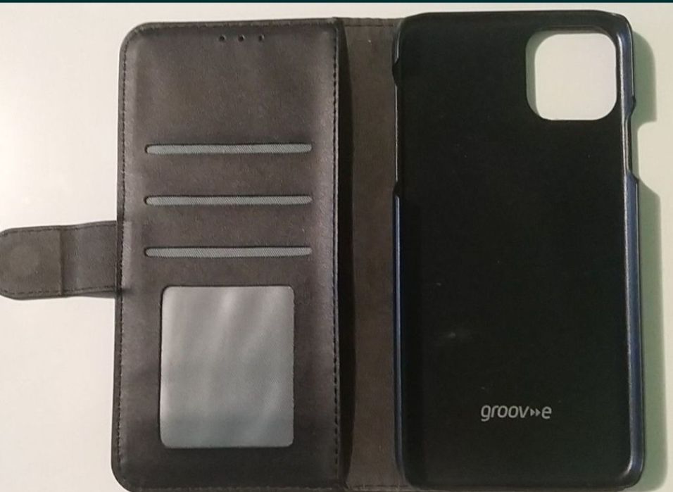 Husa carte piele iphone11