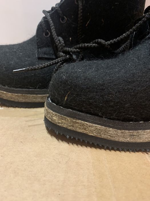 Берцы войлочные на овчине