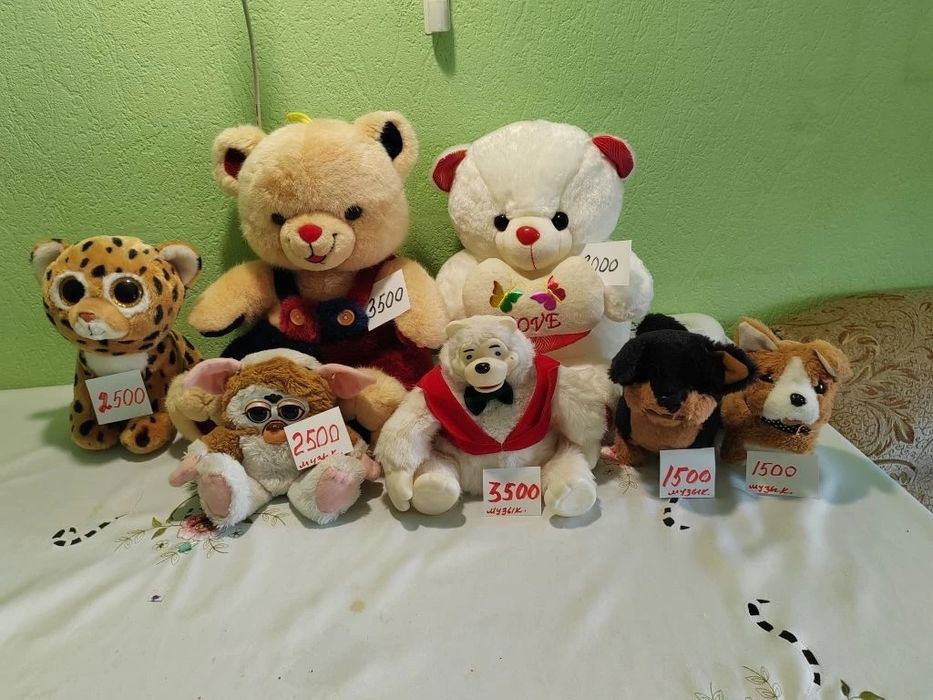 Продам игрушки мягкие