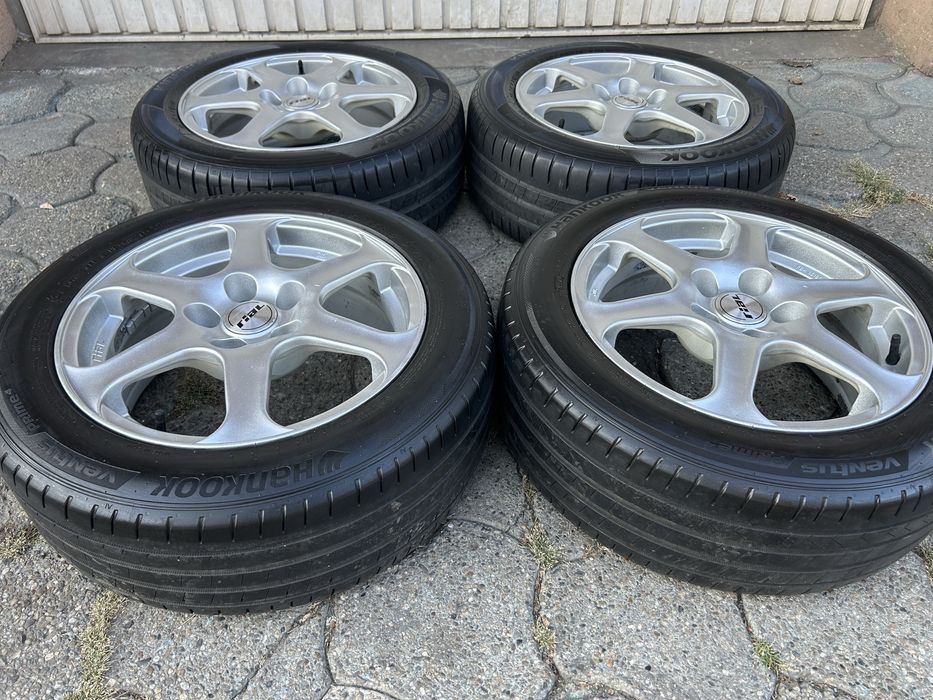 Jante aliaj 5x112mm, anvelope vara 205/55 R16, VW, Audi, Seat, Skoda, Mercedes
