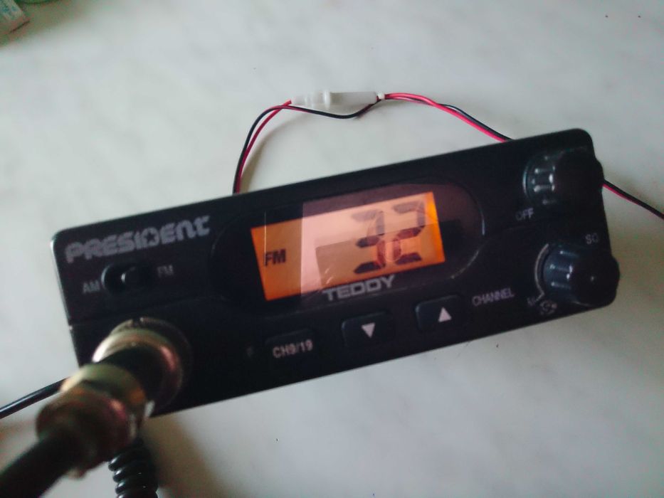 Statie recepție-emisie President Teddy ASC CB 27 Mhz