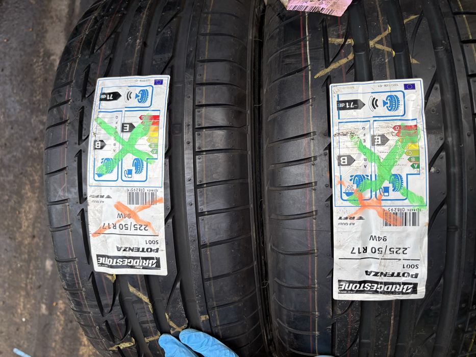 225/50/17 Bridgestone 2 бр Runflat