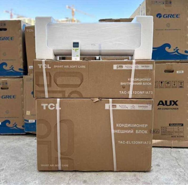 Кондиционер TCL 12” DC Inverter, R32 Freon, класс A++, гарантия 3
