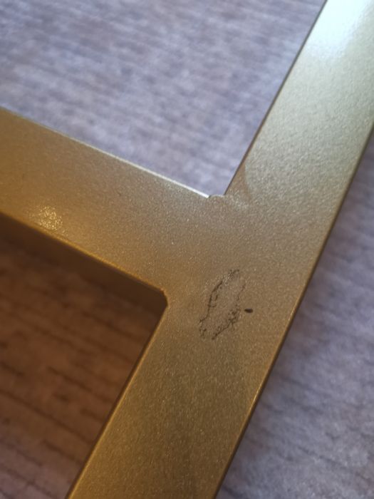 Мебелни крака метални златисти бюро, тоалетка  DIY