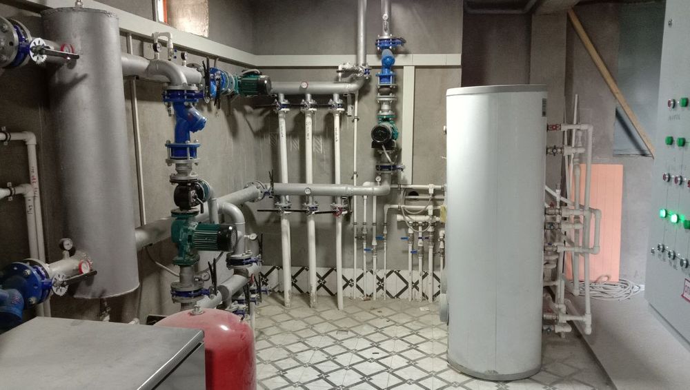 Монтаж  систем Отопления двухконтурные котлы на дома коттеджи здания!