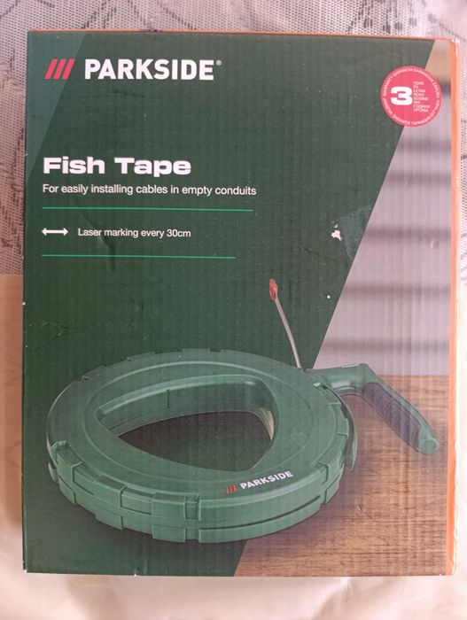 Parkside Fish Tape – инструмент за прокарване на кабели