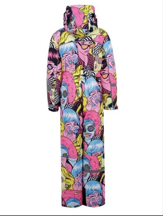 Зимний комбинезон для девочки 8-9 лет