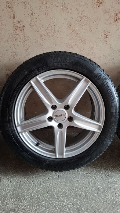 Vând set roti 5×112 r17 m+s