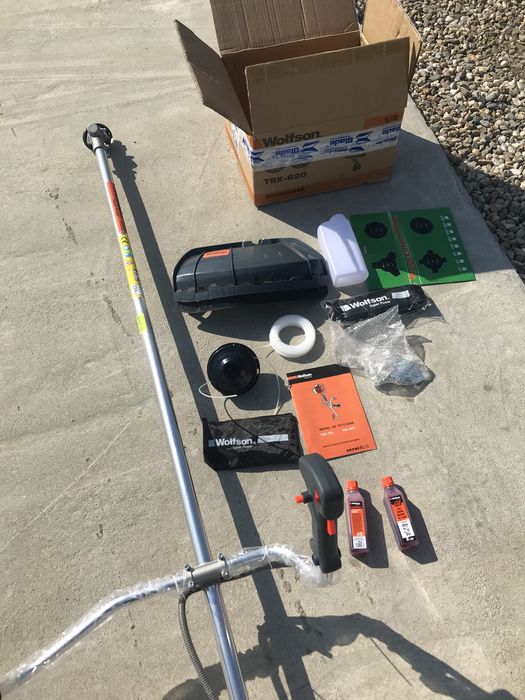 Motocoasă cu accesorii 6,2 cp