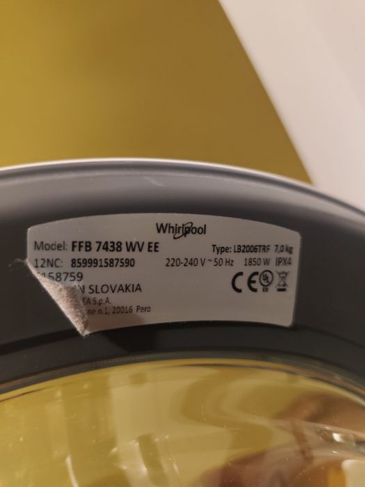 Пералня  whirlpool 6sense