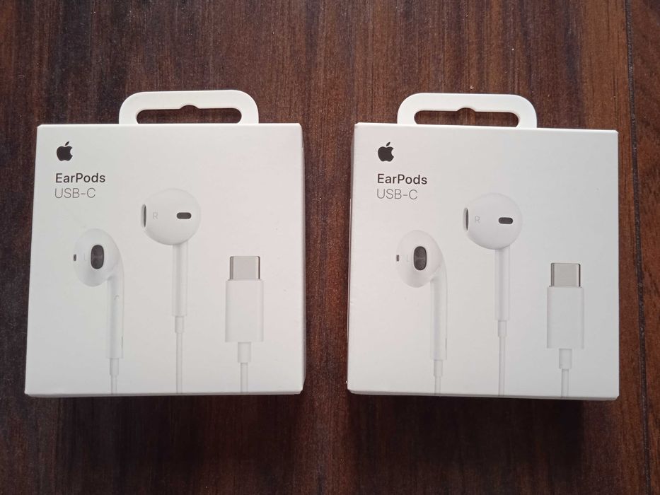 Casti Apple Iphone EarPods USB-C si Lightning Originale (de la Orange)