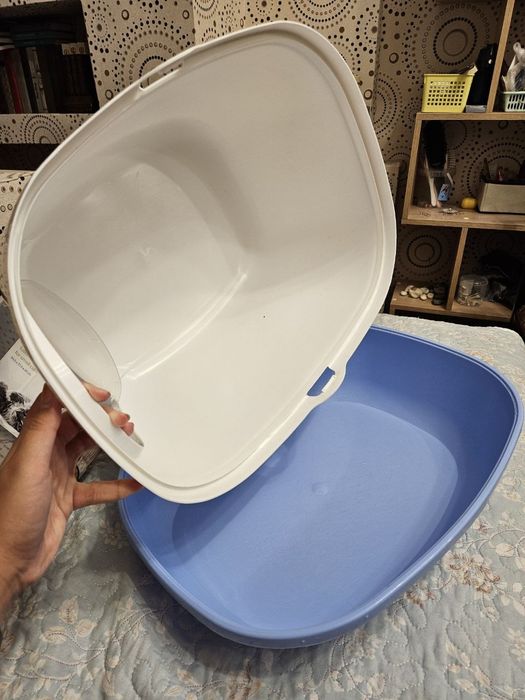 Кошачий лоток, закрытый