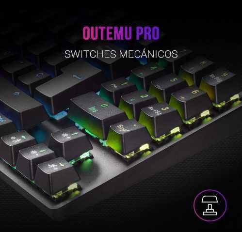 Мехнична клавиатура Mars Gaming MKREVO PRO, RGB геймърска клавиатура
