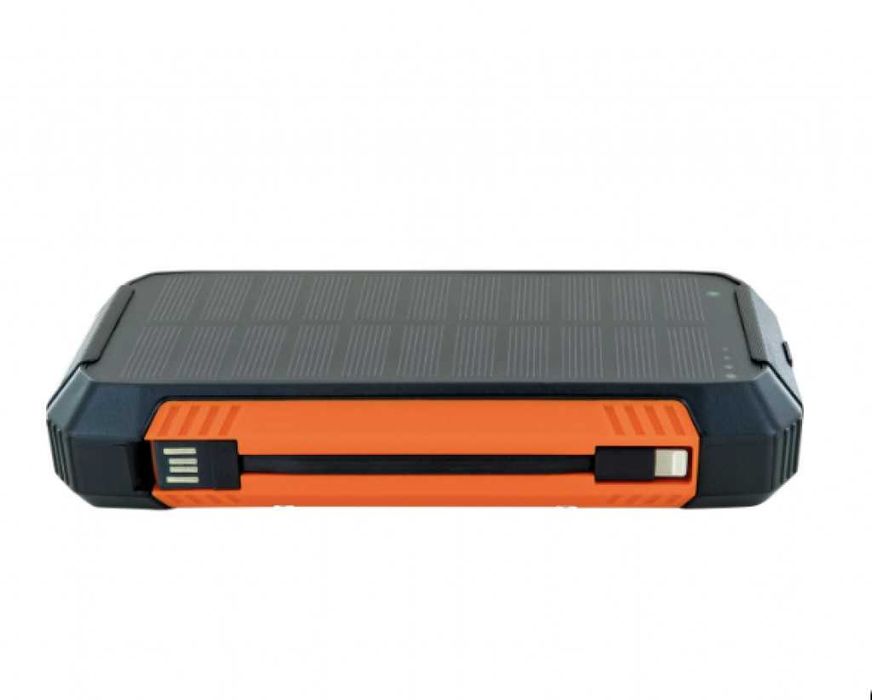 Соларна преносима батерия за телефон Schwaiger, с фенерче